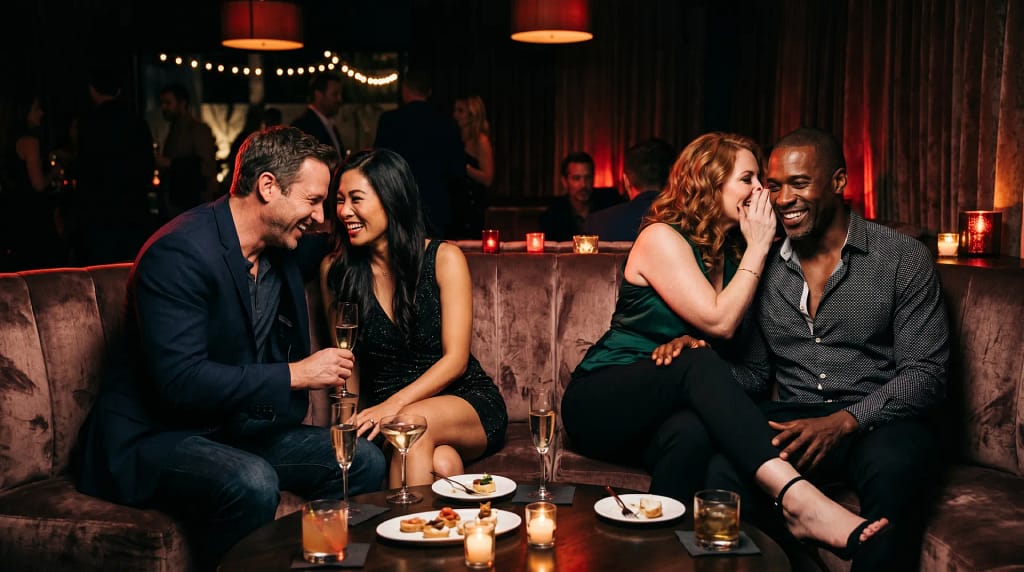 Valentine's Date Night for Swinging Couples